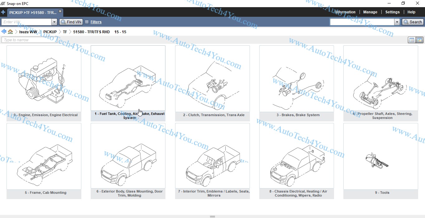 كتالوج قطع شاحنات ايسوزو 