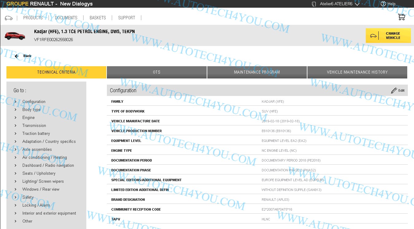 renault catalouge online