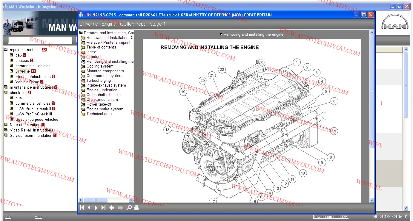 صيانة محركات مان 