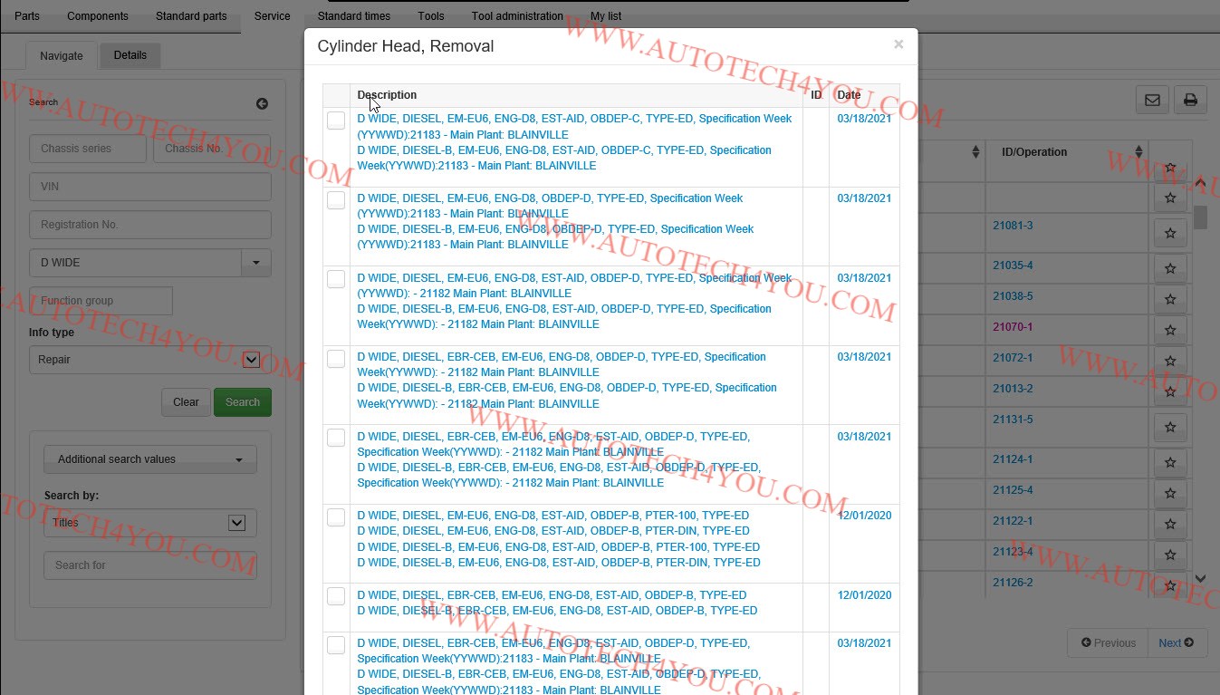 كتالوج شاحنات رينو2021