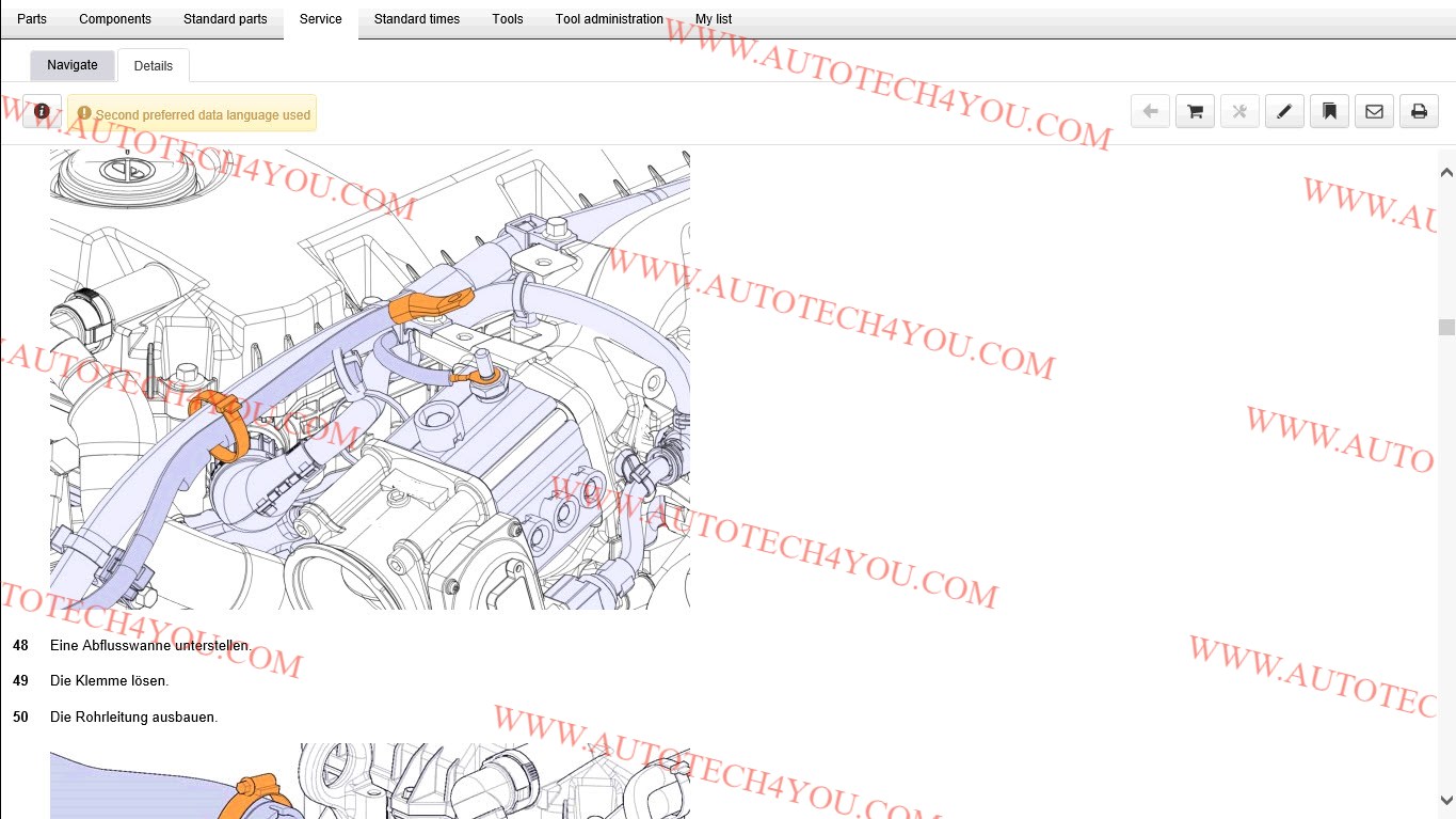 كتالوج صيانة رينو 