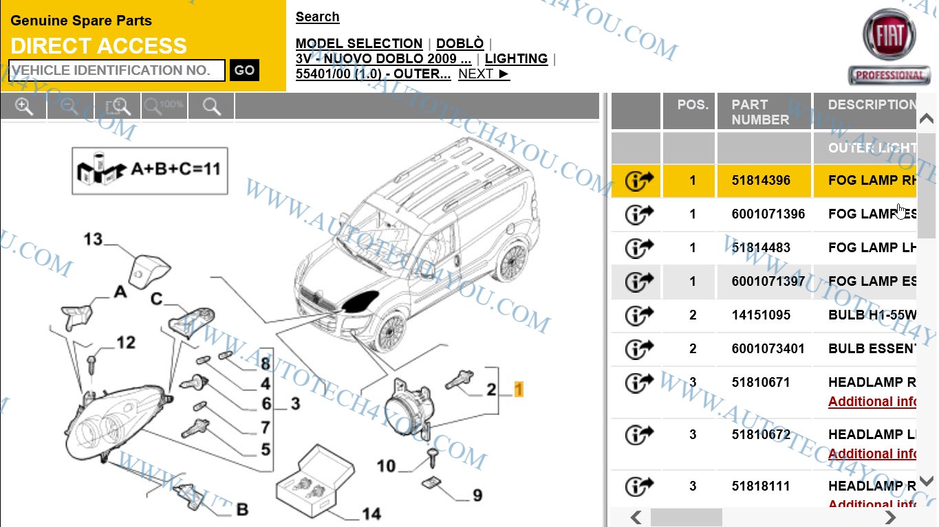 فيات قطع غيار اون لاين