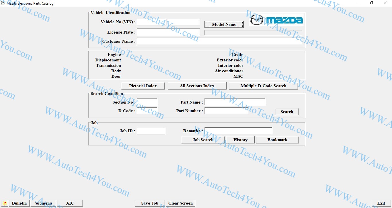 Mazda epc online