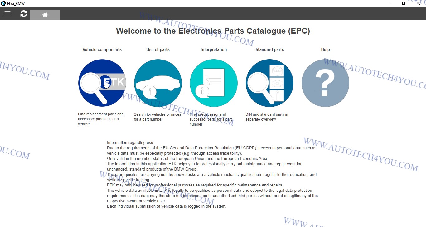BMW ETK Online 2026 – كتالوج أونلاين شامل لجميع قطع الغيار